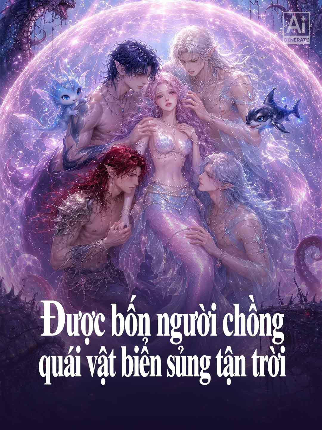 Được bốn người chồng quái vật biển sủng tận trời